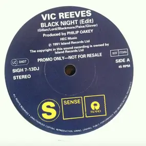 Vic Reeves - Black Night / Abide With Me