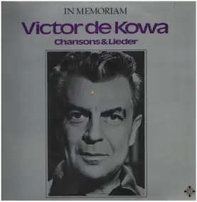 Victor de Kowa - Chansons & Lieder
