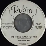 Virginia Ko - We Need Each Other