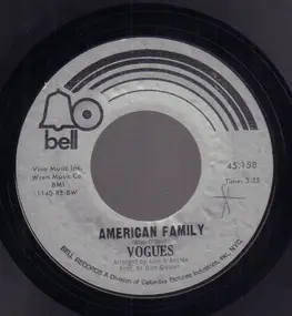 The Vogues - American Family