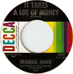 warner mack - It Takes A Lot Of Money / A Million Thoughts From My Mind
