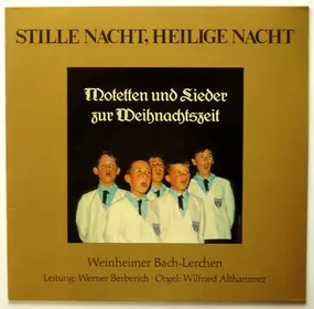 Weinheimer Bachlerchen - Stille Nacht, Heilige Nacht - Motetten Und Lieder Zur Weihnachtszeit