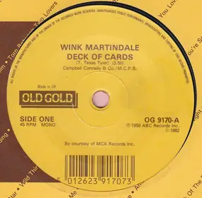 Wink Martindale - Deck Of Cards / Wand'rin Star