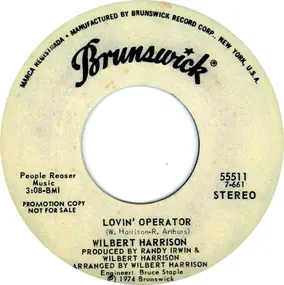 Wilbert Harrison - Lovin' Operator