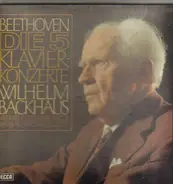 Beethoven/ Wilhelm Backhaus , Wiener Philharmoniker , Hans Schmidt-Isserstedt - Die 5 Klavierkonzerte