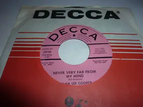 Wilma Lee & Stoney Cooper - Never Very Far From My Mind