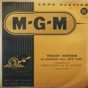 Woody Herman - Woody Herman At Carnegie Hall, New York