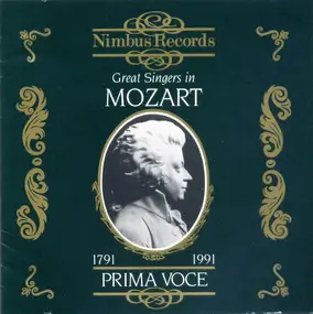 Wolfgang Amadeus Mozart - Great Singers In Mozart