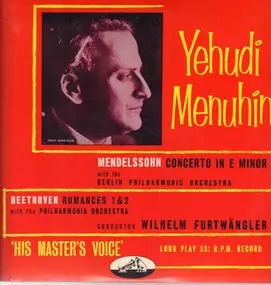 Yehudi Menuhin - Concerto In E Minor  / Romances 1&2