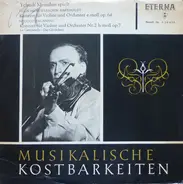 Yehudi Menuhin - Felix Mendelssohn-Bartholdy: Konzert für Violine und Orchester e-moll op. 64 / Nicolo Paganini: Kon