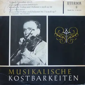 Felix Mendelssohn-Bartholdy - Konzert für Violine und Orchester op. 64 / Konzert für Violine und Orchester Nr. 2
