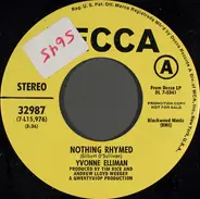 Yvonne Elliman - Nothing Rhymed