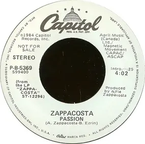 Alfie Zappacosta - Passion