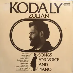 Zoltán Kodály - Songs For Voice And Piano