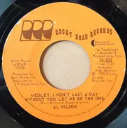 Al Wilson - Medley: I Won't Last A Day Without You / Let Me Be The One