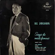 Al Jolson - Songs He Made Famous Vol.1, Part 1