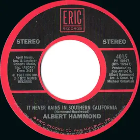 Albert Hammond - It Never Rains In Southern California / Sugar, Sugar