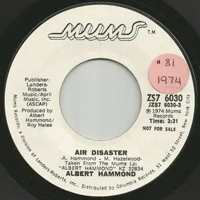 Albert Hammond - Air Disaster