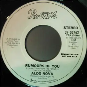 Aldo Nova - Rumours Of You