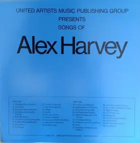 Alex Harvey - United Artists Music Publishing Group Presents Songs Of Alex Harvey