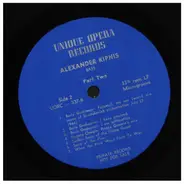 Alexander Kipnis - Alexander Kipnis, Bass
