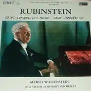 Alfred Wallenstein Conducts Arthur Rubinstein Playing With The RCA Victor Symphony Orchestra Compos - Concerto In A Minor, Op. 16 / Concerto No. 1 In E-Flat