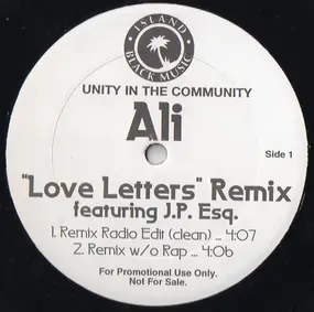 J.P E.S.Q - Love Letters (Remix)