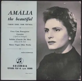 Amália Rodrigues - Amália The Beautiful - Famous Songs From Portugal