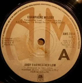 Andy Fairweather Low - Champagne Melody
