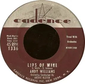 Andy Williams - Lips Of Wine