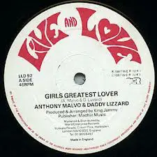 Anthony Malvo - Girls Greatest Lover / One More Try