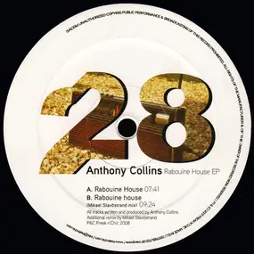 Anthony Collins - Rabouine House EP