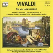 Antonio Vivaldi , Südwest-Studioorchester , Heribert Münchner - Die Vier Jahreszeiten / Four Seasons
