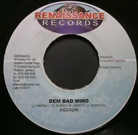 Assassin - Dem Bad Mind / Shake Up