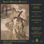 Arnold Schoenberg , Nancy Van de Vate , Krzysztof Penderecki - Music From Six Continents: 1992 Series
