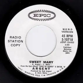 Rod Argent - Sweet Mary (Mono) / Sweet Mary (Stereo)