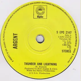 Rod Argent - Thunder And Lightning