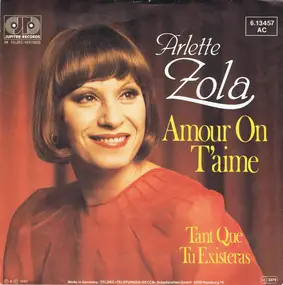 Arlette Zola - Amour On T'Aime