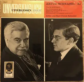 artur schnabel - Artur Schnabel - XI: Franz Schubert