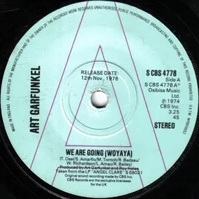 Art Garfunkel - We Are Going (Woyaya)