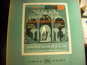 ARTHUR RUBINSTEIN - Nights In The Garden Of Spain / Concerto No. 23, IN A, K. 488