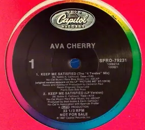 Ava Cherry - Keep Me Satisfied