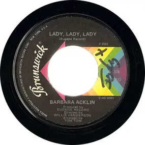 Barbara Acklin - Lady, Lady, Lady / Stop Look And Listen