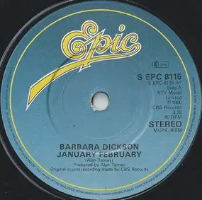 Barbara Dickson - January  February