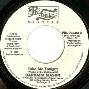 Barbara Mason - Take Me Tonight
