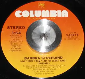 Barbra Streisand - Love Theme From "Eyes Of Laura Mars" (Prisoner)