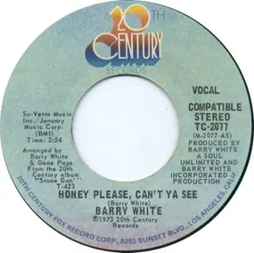 Barry White - Honey Please, Can't Ya See