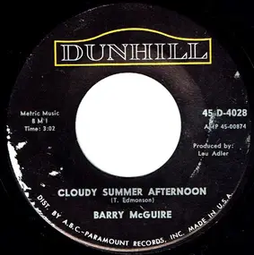 Barry Mc Guire - Cloudy Summer Afternoon