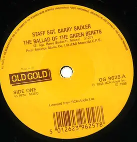 Barry Sadler - The Ballad Of The Green Berets / Maria Elena