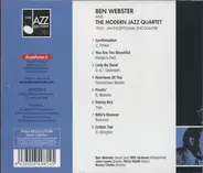 Ben Webster And The Modern Jazz Quartet - 1953 An Exceptional Encounter